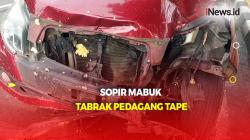 Sopir Mabuk Tabrak Pedagang Tape hingga Sekarat di Duren Sawit