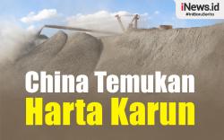 Infografis China Temukan Harta Karun 2 Mineral Sangat Langka