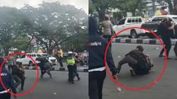 Viral Mahasiswa Banting Polisi sampai Kepala Bocor saat Demo Tolak Tapera di Makassar