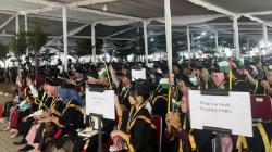 Ratusan Bendera Palestina Berkibar di Wisuda ITERA Diiringi Lagu We Will Not Go Down<