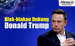 Infografis Elon Musk Blak-blakan Dukung Donald Trump