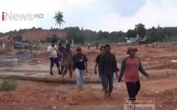 Digerebek Polisi, Penambang Pasir Ilegal Lari Kocar-kacir di Batam, 5 Pekerja Ditangkap