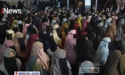 Semarak Bulan Muharram, Ribuan Santri di Bireuen Aceh Gelar Acara Menarik