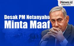 Infografis Kepala Angkatan Bersenjata Israel Desak PM Netanyahu Minta Maaf