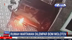 Rumah Wartawan di Deliserdang Dilempar Bom Molotov, 2 Pelaku Ditangkap