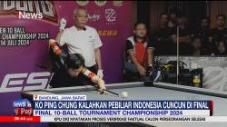 Kalahkan Pebiliar Indonesia, Ko Ping Chung Juara Final 10-Ball Tournament 2024
