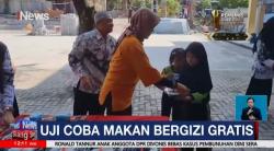Uji Coba Makan Siang Gratis di Kota Solo, Siswa Dapat Nasi Box hingga Susu 