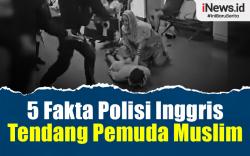 Infografis 5 Fakta Polisi Inggris Tendang Pemuda Muslim di Bandara