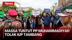 Mahasiswa Yogya Gelar Demo, Minta Muhammadiyah Tolak Konsesi Tambang dari Pemerintah 