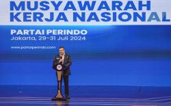 Hary Tanoesoedibjo Resmi Buka Mukernas Partai Perindo 2024
