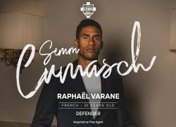 Como 1907 Resmi Rekrut Raphael Varane dari Manchester United