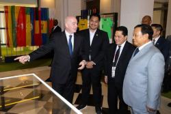 Menpora dan Prabowo Temui Presiden FIFA Gianni Infantino di Paris, Ini yang Dibahas