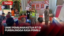 Pemilihan Ketua RT di Purbalingga Berlangsung seperti Pemilu