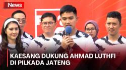 Kaesang Dukung Ahmad Luthfi di Pilgub Jateng 2024