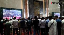 Beri Penghormatan ke Pemimpin Hamas Ismail Haniyeh, Ratusan Jemaah Ikuti Salat Gaib di Masjid Istiqlal 