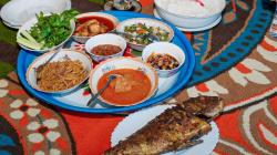 Jelajahi Desa di Natuna, Menikmati Makan Bedulang Suasananya seperti di Kampung Halaman