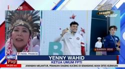 Yenny Wahid Ucapkan Terima Kasih kepada Veddriq usai Sumbang Emas Indonesia di Olimpiade