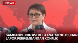 Bertemu Menlu Sudan di Istana, Presiden Jokowi Sebut RI Siap Beri Bantuan Kemanusiaan 