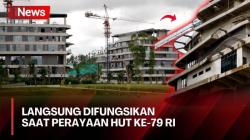 Jelang Upacara HUT ke-79 RI di IKN, KemenPUPR Kebut Pembangunan 2 Tower Gedung Kemenko 3