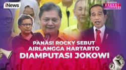Rocky Gerung Sudah Prediksi Airlangga Hartarto Akan Diamputasi oleh Jokowi