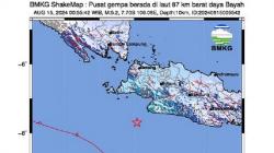 Gempa Hari Ini M5,2 Guncang Bayah Banten Terasa hingga Bogor, Warga Kaget Dikira Mimpi