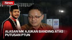 MK Bakal Ajukan Banding Putusan PTUN Terkait Gugatan Anwar Usman 