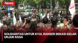 Banser Bekasi Datangi Mapolres Metro Bekasi, Desak Penyerang Kiai di Rengasdengklok Ditangkap