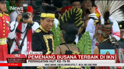 7 Pemenang Baju Adat Terbaik HUT Ke-79 RI di IKN Dapat Sepeda dari Jokowi