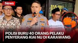 2 Penyerang Kiai NU dan Banser Ditangkap, Polisi Buru Puluhan Pelaku Lainnya