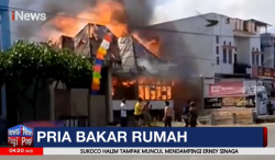 Diduga Alami Gangguan Jiwa, Pria di Jambi Bakar Rumah 