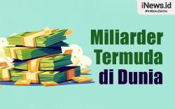Infografis Deretan Miliarder Termuda di Dunia