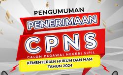 Kemenkumham CPNS 2024 Buka 9.070 Lowongan, Ada untuk Lulusan SMA!