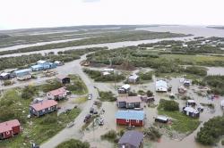 Gawat! Es Alaska Mencair, Permukiman Dilanda Banjir 