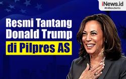 Infografis Kamala Harris Resmi jadi Capres dari Demokrat, Siap Tantang Donald Trump di Pilpres AS
