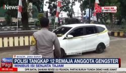 Minibus Berisi Sajam Diamankan Polisi, Diduga untuk Tawuran Gengster