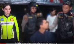 Viral Polwan Tegur Pria Sedang Makan, Polda Jatim Panggil Polisi dan Pria dalam Video