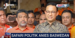 Safari Politik, Anies Baswedan Sambangi DPD PDIP, Partai Buruh dan Hanura