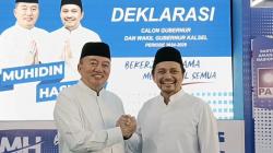 Muhidin-Hasnuryadi Deklarasi Maju Pilkada Kalsel, Misi Pebaikan Pembangunan Daerah<