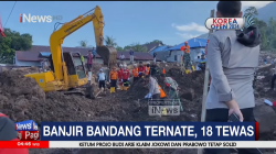 Tim SAR Terus Lakukan Evakuasi Korban Banjir Bandang di Ternate, 18 Tewas