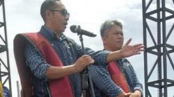 JTP Hutabarat-Denny Lumbantoruan Daftar Jadi Cabup-Cawabup ke KPU Taput<