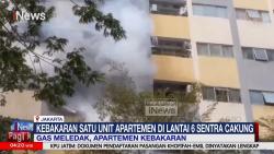 Gas Meledak, Apartemen di Cakung Kebakaran 