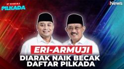 Eri Cahyadi-Armuji Daftar ke KPU Surabaya, Diprediksi bakal Lawan Kotak Kosong