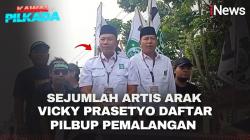 Vicky Prasetyo Resmi Daftar sebagai Calon Bupati Pemalang di Pilkada 2024