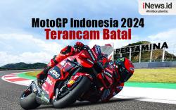 Infografis MotoGP Indonesia 2024 Terancam Batal 