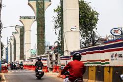 Rekayasa Arus Lalu Lintas Imbas Proyek LRT Jakarta