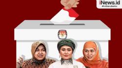 Survei Poltracking Pilgub Jatim: Elektabilitas Khofifah 55,3%, Risma 22,8%, Luluk 1,8%<