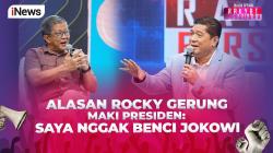 Rocky Gerung Beberkan Alasan Berani Menghina Presiden