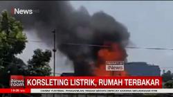Kebakaran Terjadi di Rumah Bekas Losmen di Bandar Lampung, 17 Kamar Hangus