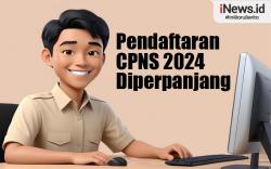 Infografis Pendaftaran CPNS 2024 Diperpanjang