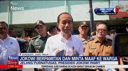 Jelang Purnatugas Presiden Jokowi Pamit, Saat Kunjungi Pasar Soponyono, Surabaya